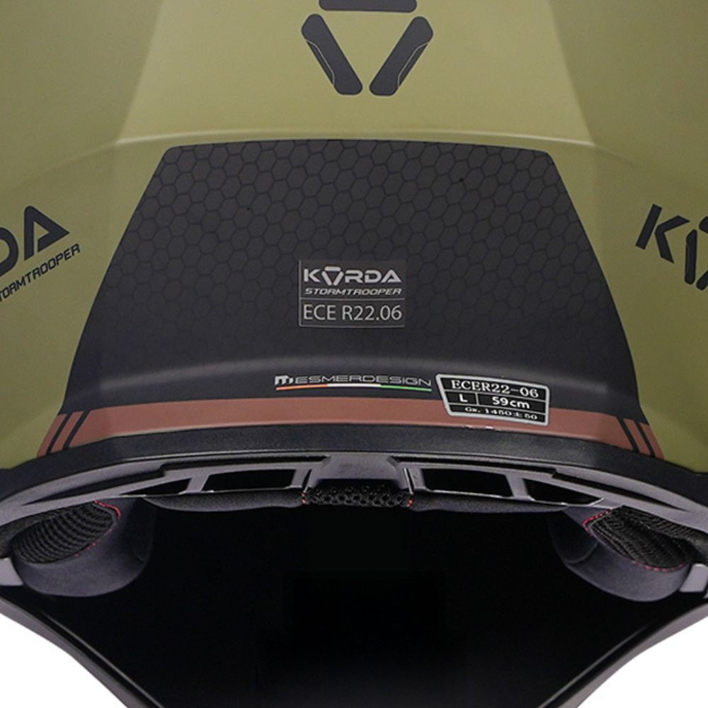 Korda Stormtrooper helmet certifications