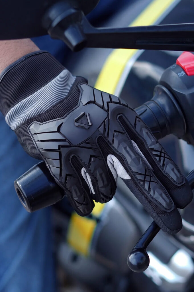 Korda Droid Riding Gloves breathable upper