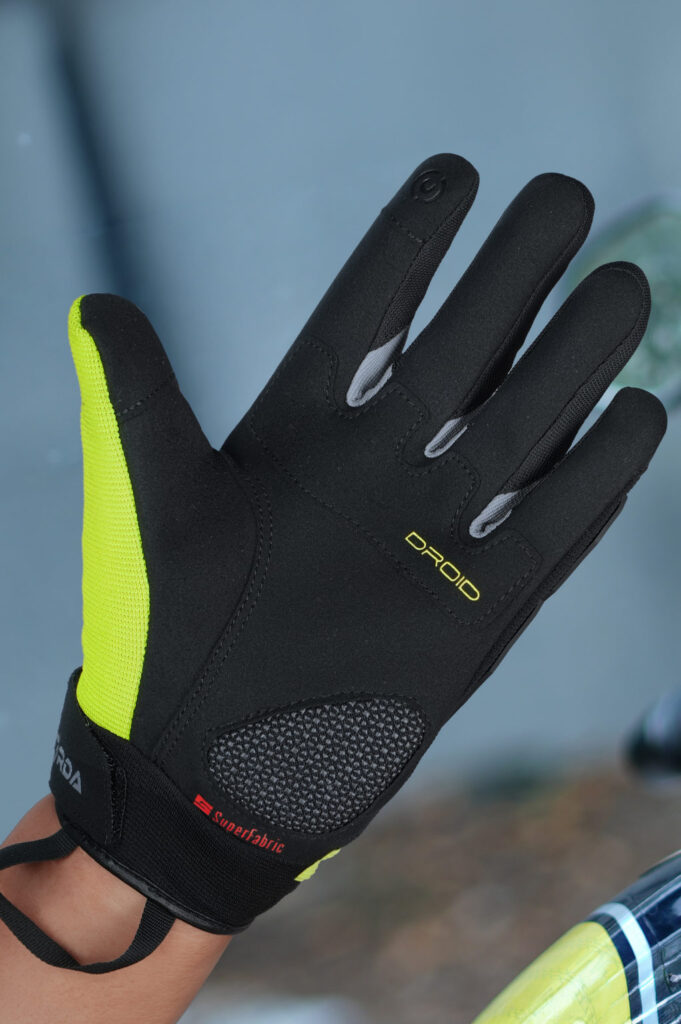 Korda Droid Riding Gloves palm
