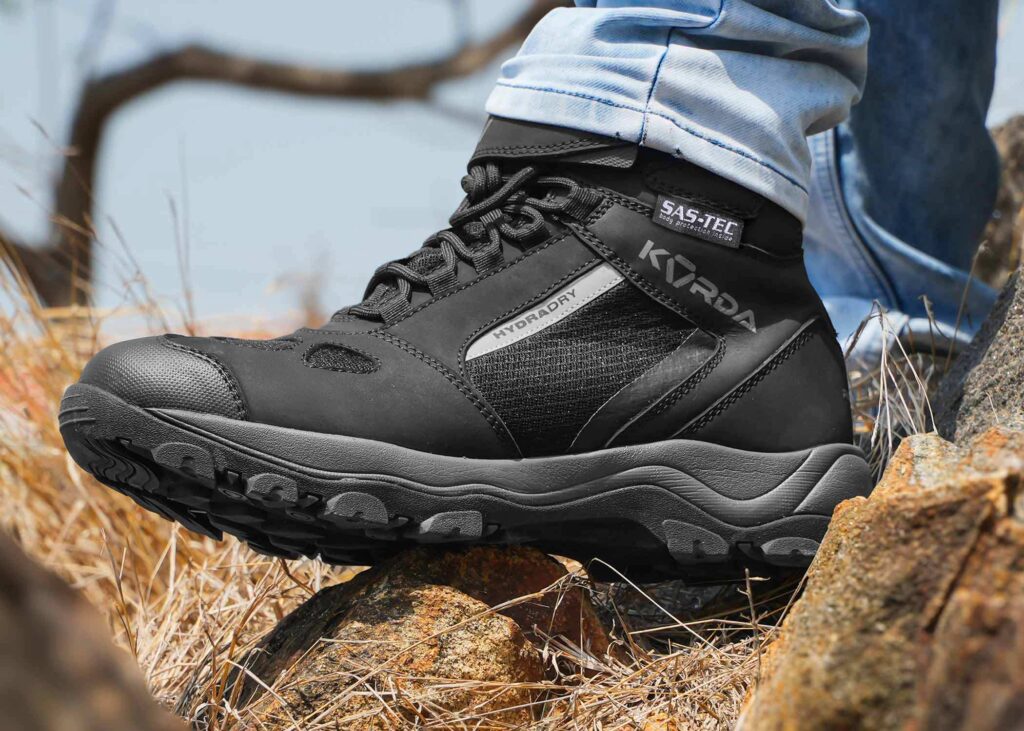 Korda Pathfinder riding boot with Sas-Tec